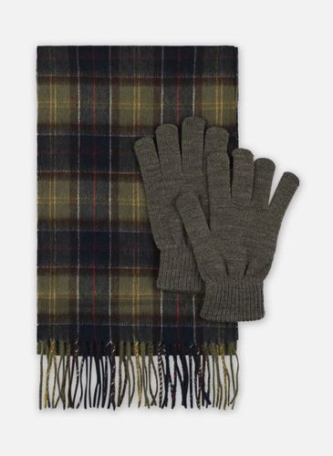 Divers tartan scarf & glove gift set pour Accessoires - Barbour - Modalova