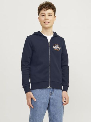 Vêtements Jjelogo Sweat Zip Hood 2C 24/25 Noos Jnr pour Accessoires - Jack & Jones - Modalova