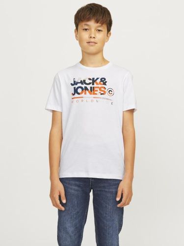 Vêtements Jjluke Tee Ss Crew Neck Jnr pour Accessoires - Jack & Jones - Modalova