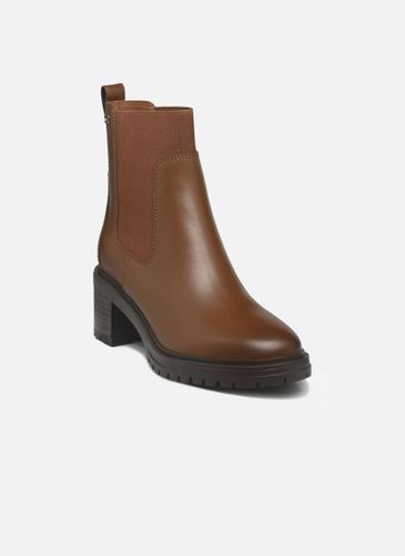 Bottines et boots FLAG MID HEEL LEATHER CHELSEA pour - Tommy Hilfiger - Modalova