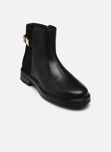 Bottines et boots TH LOGO LEATHER MIX CHELSEA pour - Tommy Hilfiger - Modalova