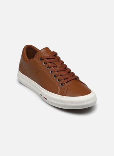 Baskets TH HI VULC STREET PATCH LTH LUXE pour - Tommy Hilfiger - Modalova