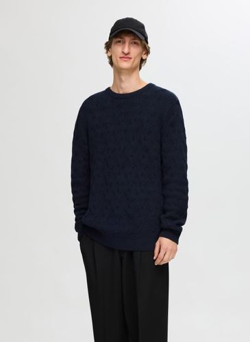 Vêtements Slhcallis Ls Knit Cable Crew Neck Noos pour Accessoires - Selected Homme - Modalova