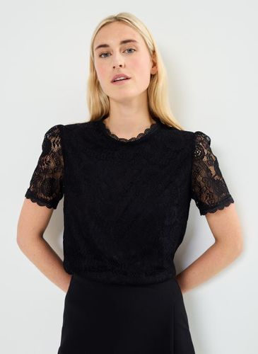 Vêtements Pcolline Ss Lace Top Noos pour Accessoires - Pieces - Modalova