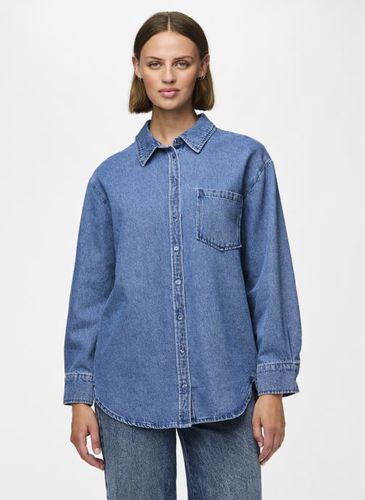 Vêtements Pcmaisie Ls Denim Shirt Noos Bc pour Accessoires - Pieces - Modalova