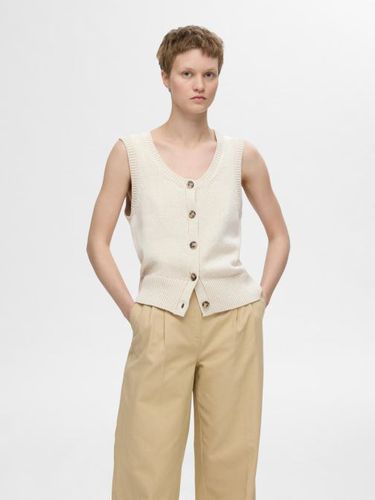 Vêtements SLFJILLI SL KNIT VEST pour Accessoires - Selected Femme - Modalova