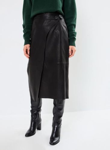 Vêtements SLFAMALIA MW WRAP LEATHER SKIRT pour Accessoires - Selected Femme - Modalova