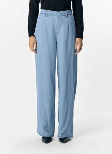 Vêtements OBJFRAME LISA WIDE MW PANTS NOOS pour Accessoires - OBJECT - Modalova