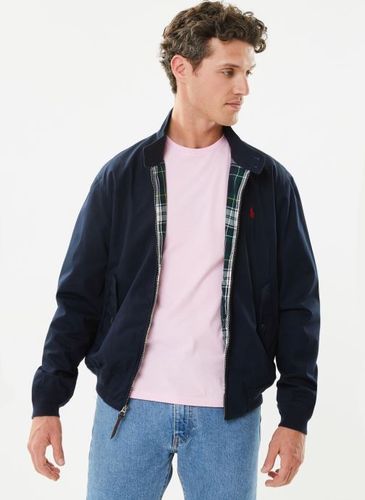 Blouson zippé en sergé de coton avec doublure tartan par - Polo Ralph Lauren - Modalova