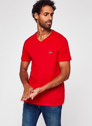 Vêtements T-shirt col V en jersey de coton pour Accessoires - Lacoste - Modalova