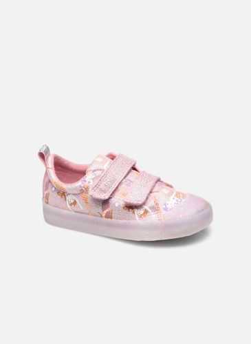 Baskets Foxing Print T pour Enfant - Clarks - Modalova