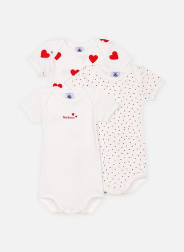 Vêtements Lot de 3 Bodies Us Manches Courtes - Bébé Fille pour Accessoires - Petit Bateau - Modalova