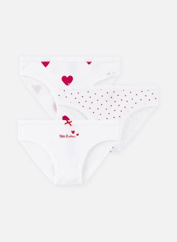 Vêtements Lot de 3 Culottes Coeur pour Accessoires - Petit Bateau - Modalova