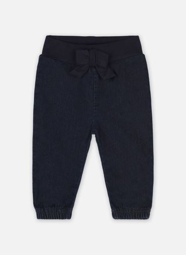Pantalon en Denim Noeud - Bébé Fille par - Petit Bateau - Modalova