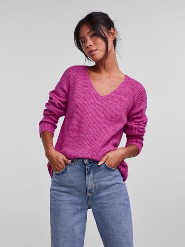 Vêtements Pcellen Ls V-Neck Knit Noos Bc pour Accessoires - Pieces - Modalova