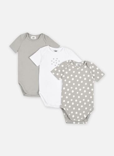 Vêtements Body Col Américain Bio Manches Courtes Bébé - Lot de 3 pour Accessoires - Dim - Modalova