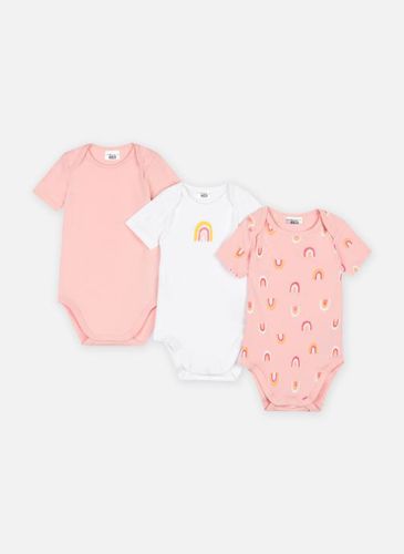 Vêtements Body Col Américain Bio Manches Courtes Bébé - Lot de 3 pour Accessoires - Dim - Modalova