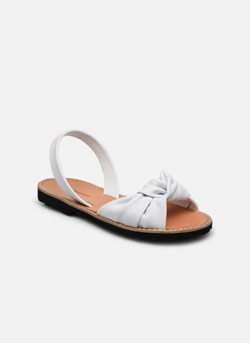 Sandales et nu-pieds Avarca Bahia Cuir Blanco pour - Minorquines - Modalova