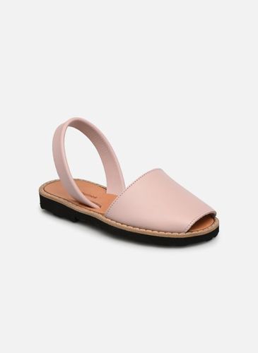 Sandales et nu-pieds Avarca Cuir Pink pour Enfant - Minorquines - Modalova