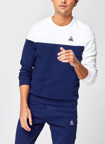 Vêtements SAISON 2 Crew Sweat N°1 M Bleu Nuit - New Optical White pour Accessoires - Le Coq Sportif - Modalova