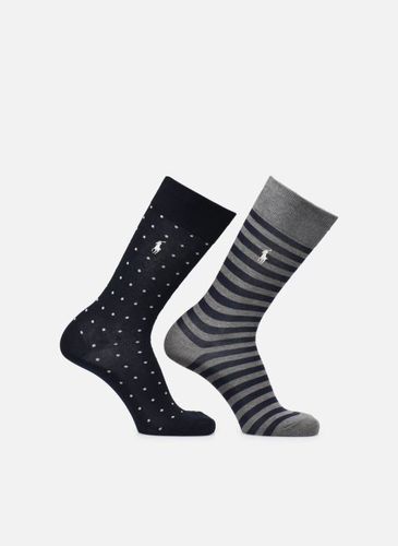 Chaussettes et collants Dot Stripe-Crew-2 Pack pour Accessoires - Polo Ralph Lauren - Modalova