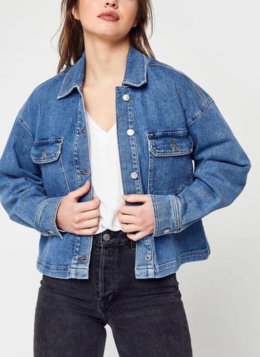 Vêtements Slfkarla Ls Mid Blue Denim Jacket U pour Accessoires - Selected Femme - Modalova