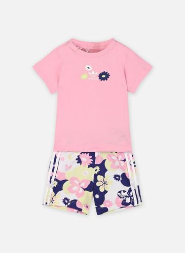 Vêtements Short Tee Set Flowers - Ensemble d'été - Bébé pour Accessoires - adidas originals - Modalova