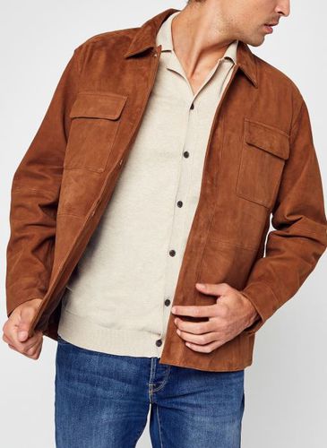 Vêtements Slhkeiss Suede Jkt W pour Accessoires - Selected Homme - Modalova