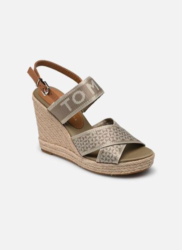 Sandales et nu-pieds TOMMY WEBBING HIGH WEDGE SANDAL - Tommy Hilfiger - Modalova