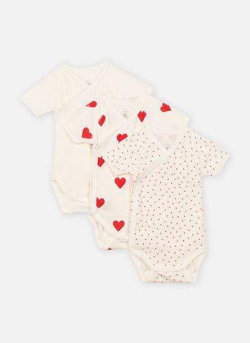 Vêtements Lot de 3 Bodies Naissance Manches Courtes en Coton Bio - Bébé pour Accessoires - Petit Bateau - Modalova