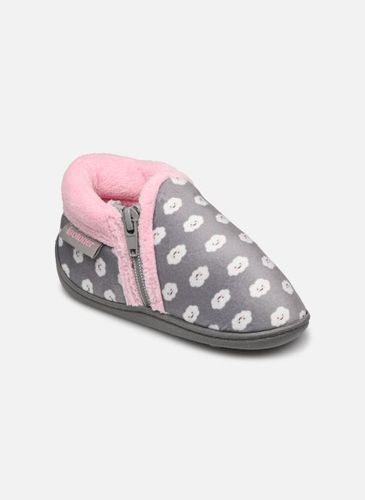 Chaussons Bottillons Zip Fille - Velours Ultra Doux pour Enfant - Isotoner - Modalova