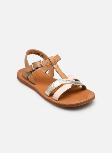 Sandales et nu-pieds Plagette Salome Tek pour Enfant - Pom d Api - Modalova