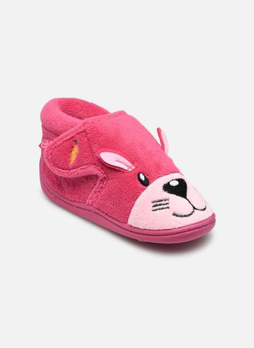 Chaussons Bottillons velcro fille – microéponge pour Enfant - Isotoner - Modalova