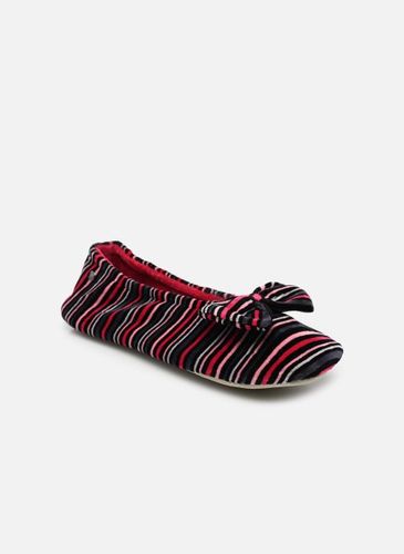 Chaussons Ballerine velours bio – grand nœud pour - Isotoner - Modalova