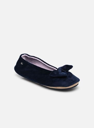 Chaussons Ballerine microvelours – grand nœud pour - Isotoner - Modalova