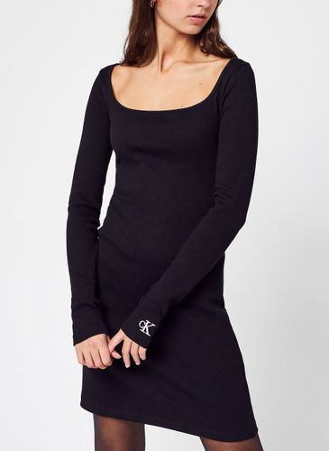 Vêtements Square Neck Rib Dress pour Accessoires - Calvin Klein Jeans - Modalova