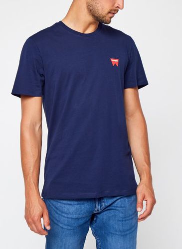 Vêtements Sign Off Tee Navy pour Accessoires - Wrangler - Modalova