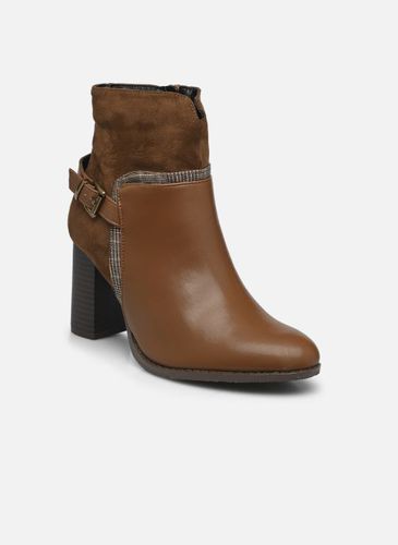 Bottines et boots QL4728_CAMEL pour - Divine Factory - Modalova