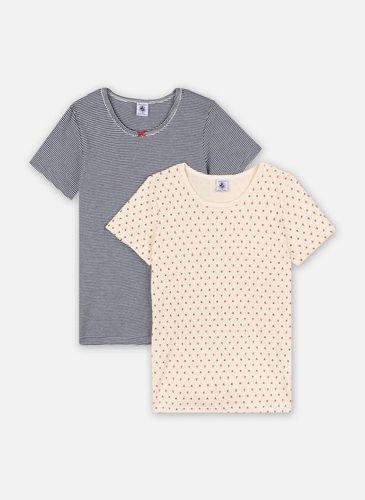 Vêtements Lot De 2 Tee Shirts MC Fille - A05KQ00 pour Accessoires - Petit Bateau - Modalova