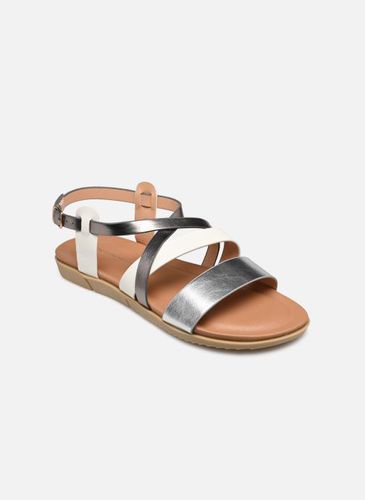 Sandales et nu-pieds QL4628_ARGENT/ETAIN pour - Divine Factory - Modalova