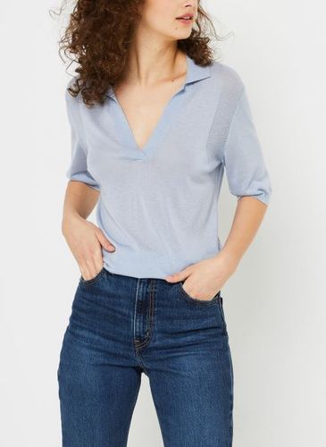 Lyocell Blend Polo Sweater Ss par - Calvin Klein - Modalova