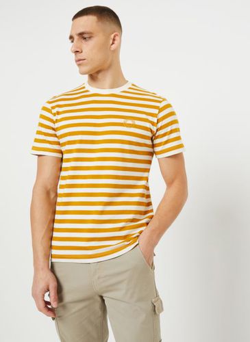 Vêtements Slhricky Print Stripe Ss O-Neck Tee W pour Accessoires - Selected Homme - Modalova