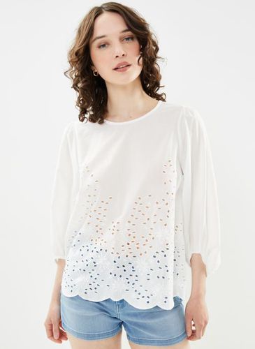 Vêtements Slframone 3/4 Broderi Top B pour Accessoires - Selected Femme - Modalova