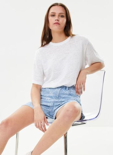 Vêtements Slfvilja Linen Ss Tee pour Accessoires - Selected Femme - Modalova