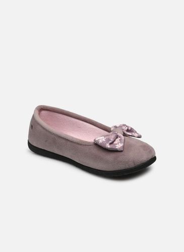 Chaussons Ballerine ergonomique EVERYWEAR Microvelours – nœud imprimé ananas pour - Isotoner - Modalova