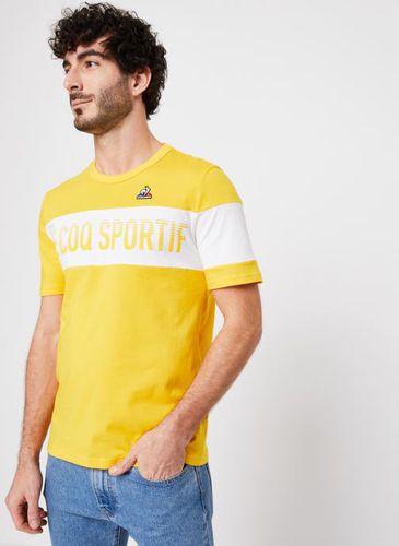 Vêtements BAT Tee SS N°2 M lemon chrome/new optica pour Accessoires - Le Coq Sportif - Modalova