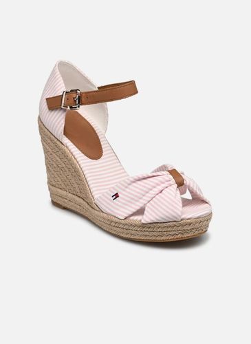 Espadrilles BASIC SEERSUCKER HIGH WEDGE - Tommy Hilfiger - Modalova
