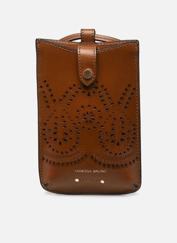 Boites et pochettes Phone Case Holly En Cuir Tannage Vegetal Perforé pour Accessoires - Vanessa Bruno - Modalova