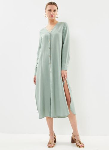 Vêtements Viprisilla V-Neck L/S Midi Shirt Dress pour Accessoires - Vila - Modalova