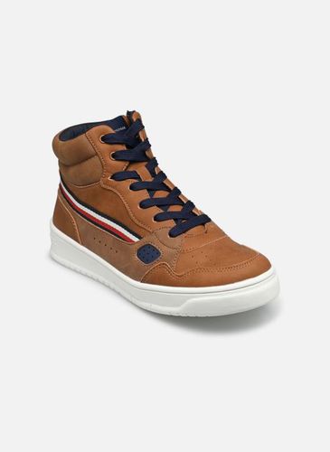 Baskets Stripes High Top Lace Up Sneaker pour Enfant - Tommy Hilfiger - Modalova